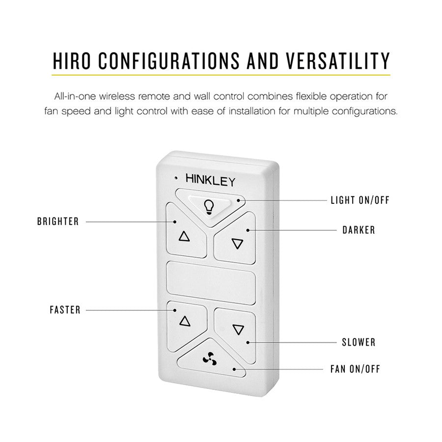 Hinkley Lighting HIRO Control, White