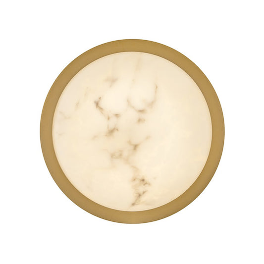 Fredrick Ramond Cava LED Small Flush Mount, Lacquered Brass - FR31011LCB