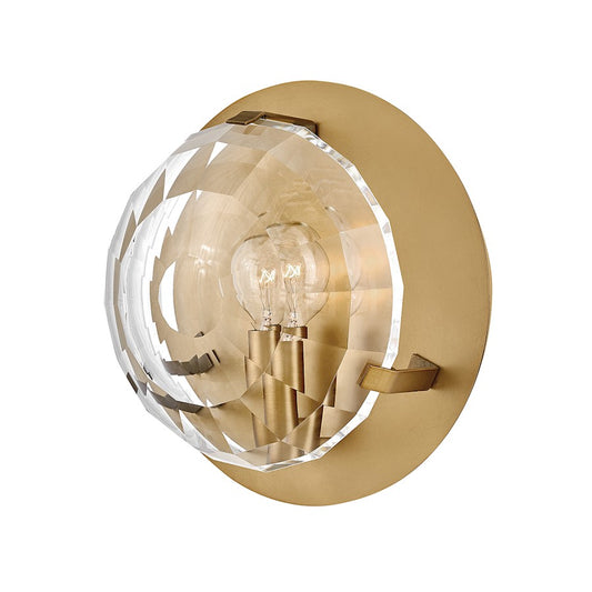 Fredrick Ramond Nala 1 Light Small Sconce, Heritage Brass - FR31260HBR