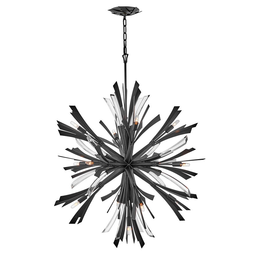 Fredrick Ramond Vida 13 Light 42" Hanging, Brushed Graphite - FR40905BGR
