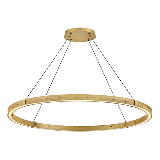 Fredrick Ramond Althea 53" Chandelier, Lacquered Brass - FR41478LCB