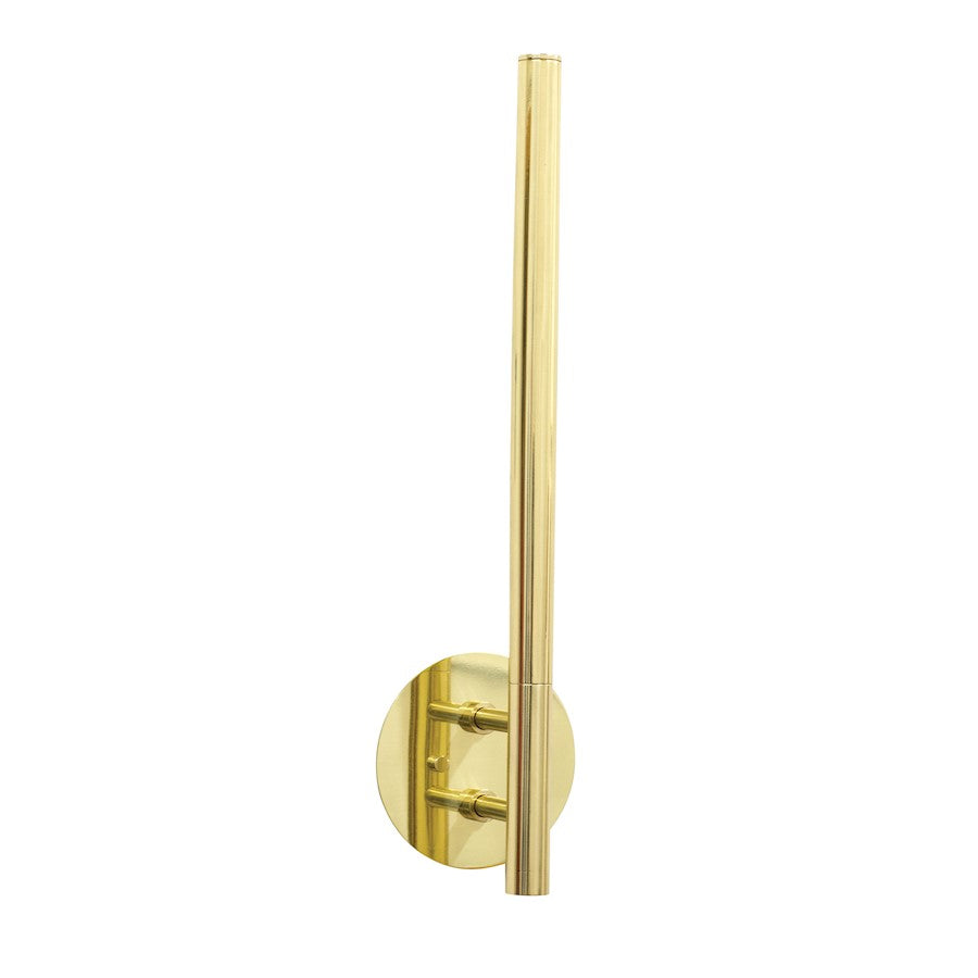 House of Troy Slim-Line 19" Ledz ADA Wall Sconce, Polished Brass