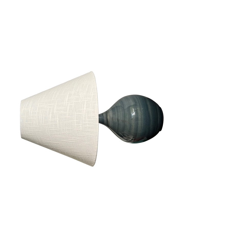 House Of Troy Scatchard 1Lt 19" Stoneware Accent Lamp, Slate - GS200-SL