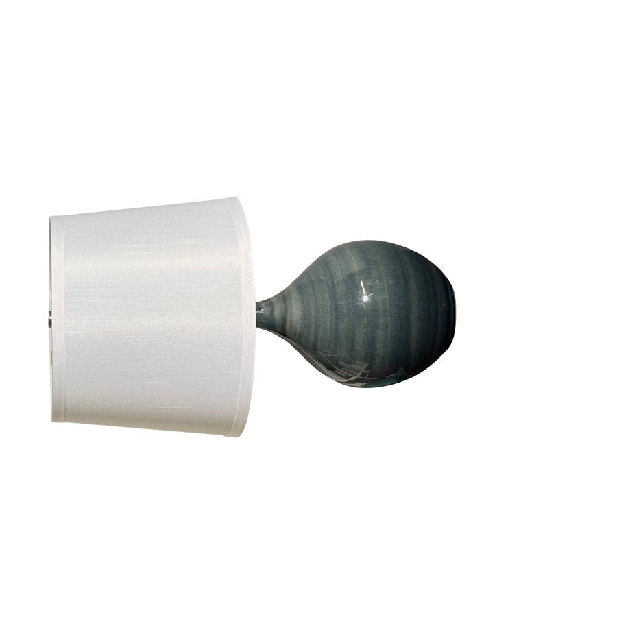 House Of Troy Scatchard 1Lt 18.5" Stoneware Table Lamp, Slate - GS202-SL