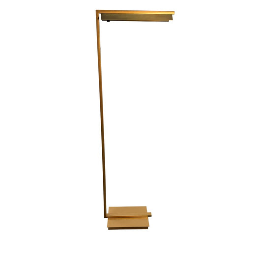 House Of Troy Jay 1Lt 52" LED Floor Lamp, Gold/Antique Brass - JLED500-HG