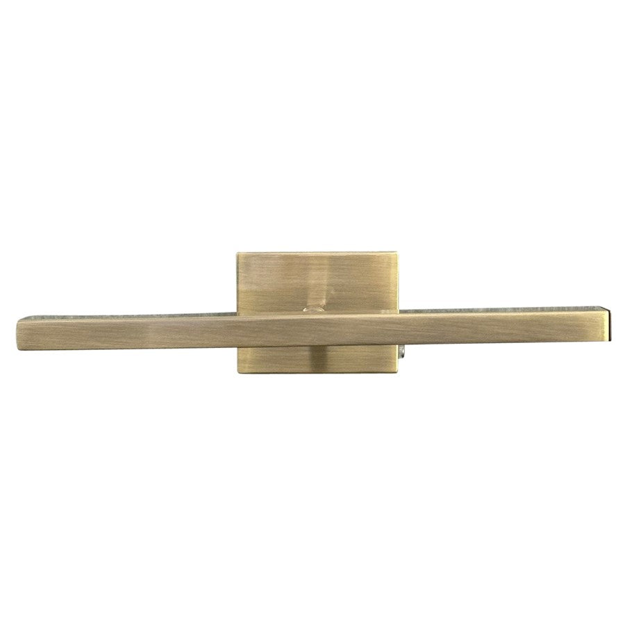 House of Troy Advent 12" Rechargeable LED Picture Light, Brass - RALED12-SB