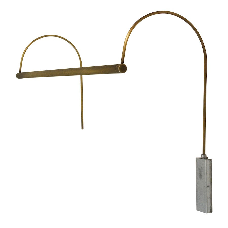 House of Troy Ultra Slim-Line 28" LED Picture Light, Antique Brass
