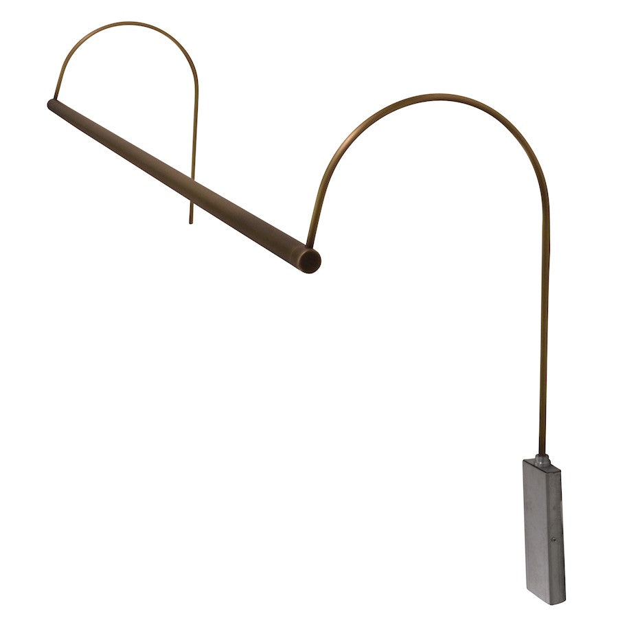 House of Troy Ultra Slim-Line 41" LED Picture Light, Antique Brass