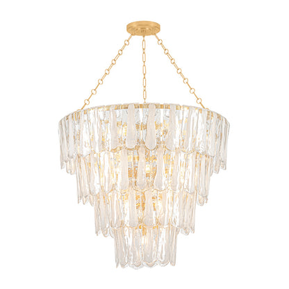 Hudson Valley Tappan 21 Light Chandelier, Vintage Gold Leaf/Piastre - 1720-VGL