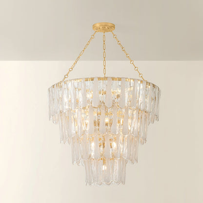 Hudson Valley Tappan 21 Light Chandelier, Vintage Gold Leaf/Piastre - 1720-VGL