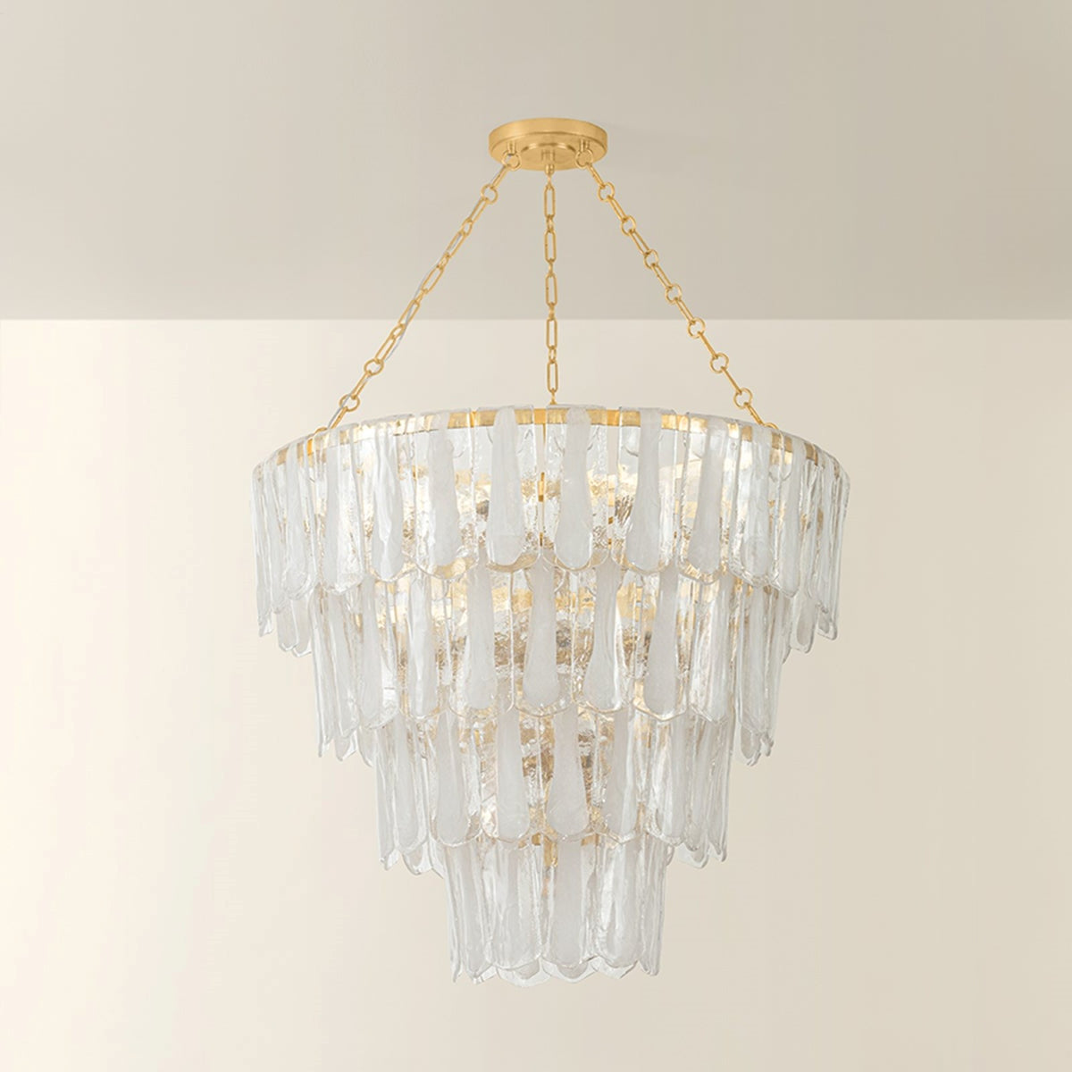 Hudson Valley Tappan 21 Light Chandelier, Vintage Gold Leaf/Piastre - 1720-VGL