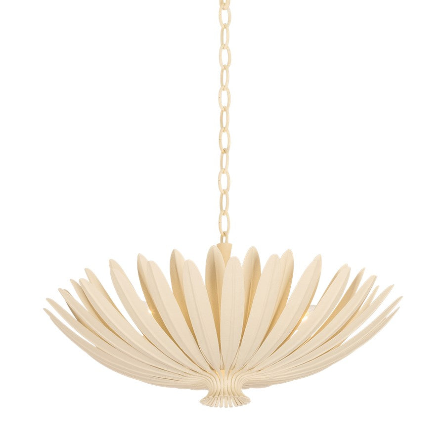 Hudson Valley Whitfield 4Lt Chandelier, Cream Plaster - 1823-CP