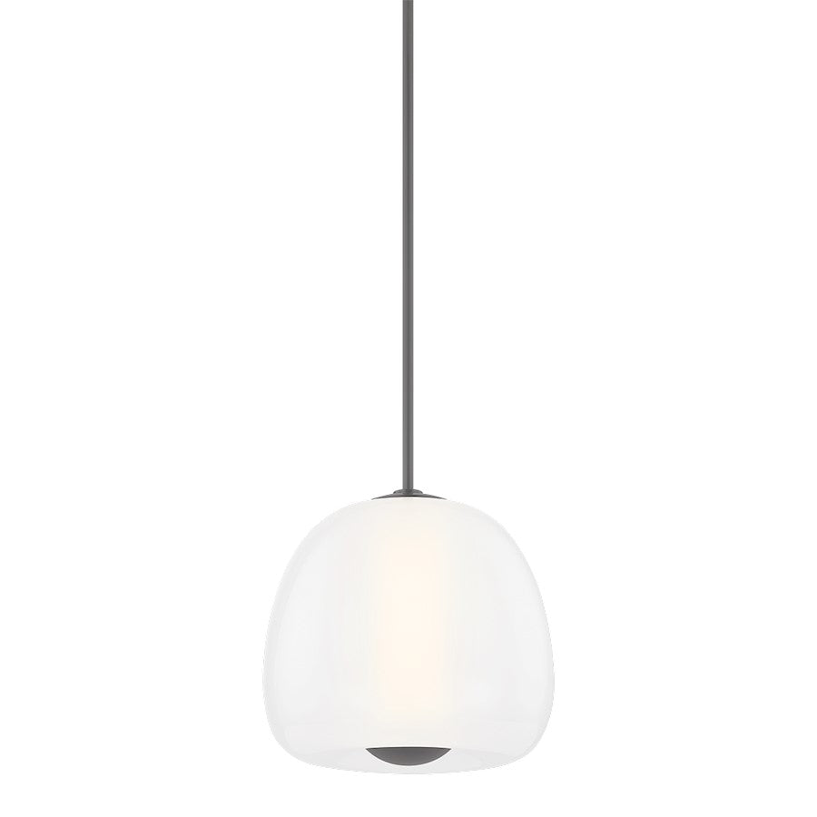 Hudson Valley Scranton 1 Light 15" Pendant, Old Bronze/Clear Etched - 3015-OB