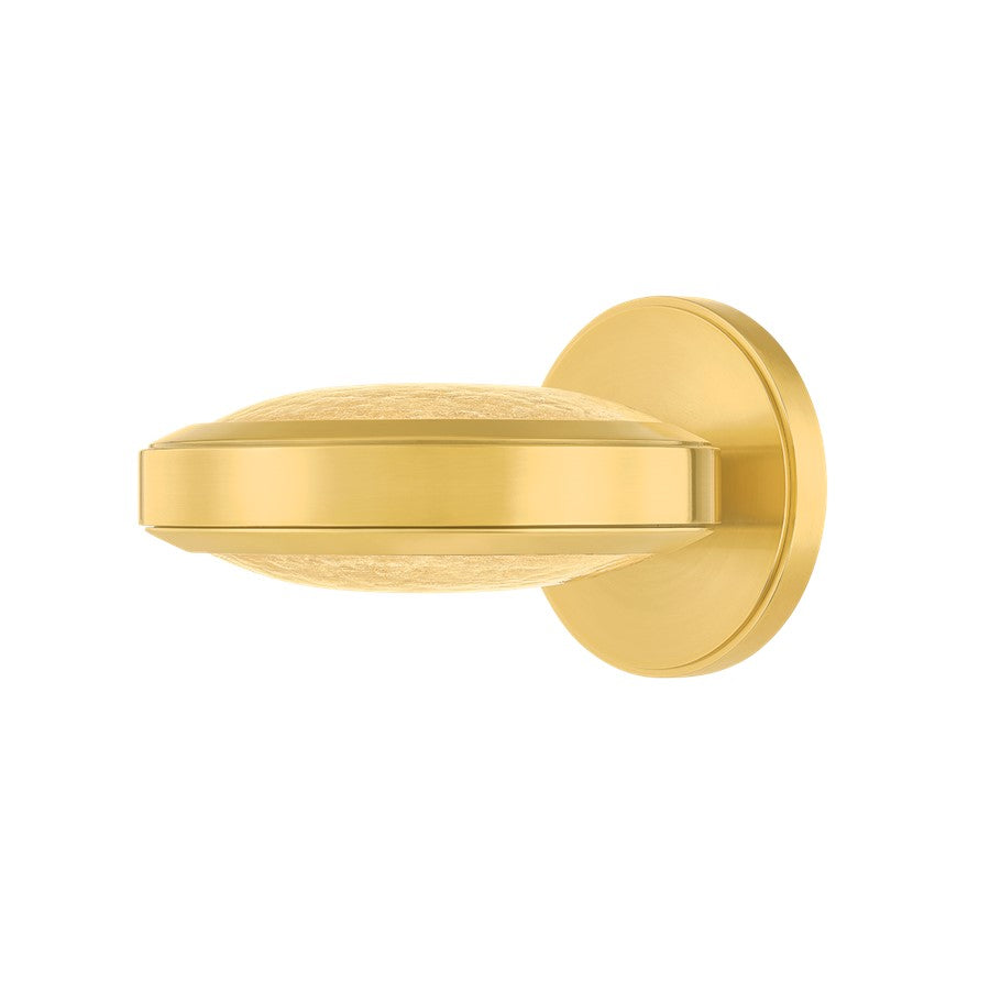 Hudson Valley Harris 1Lt Wall Sconce, Aged Brass/Sprite - 6151-AGB