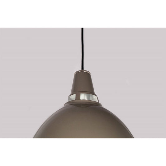 1 Light 10" Pendant, Polished Nickel