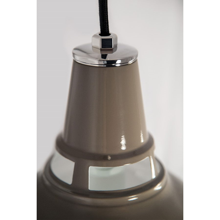 1 Light 14" Pendant, Gray