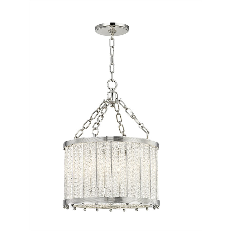 OPEN BOX ITEM: 4 Light Pendant, Polished Nickel