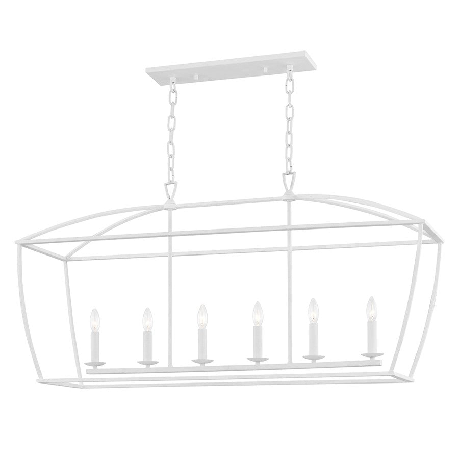 Hudson Valley Bryant 6 Light Linear Island Pendant