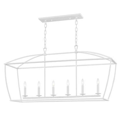 Hudson Valley Bryant 6 Light Linear Island Pendant