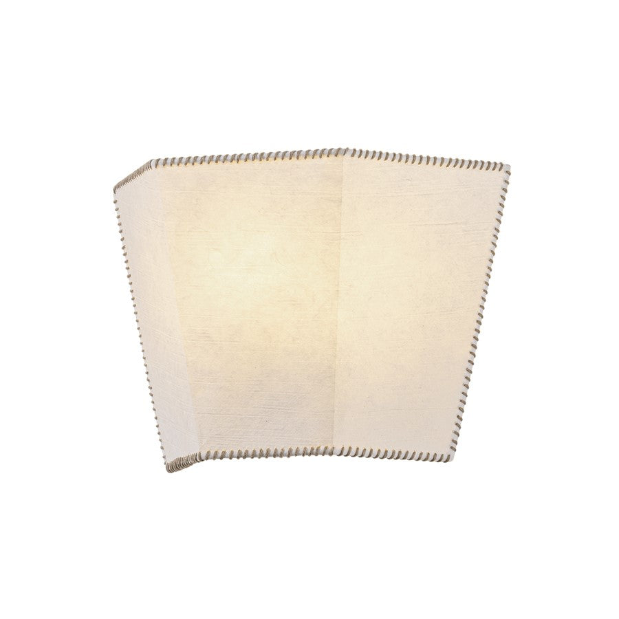 Hudson Valley Celmins 1Lt Wall Sconce, Soft White/Handmade Paper - AH5908-SWH