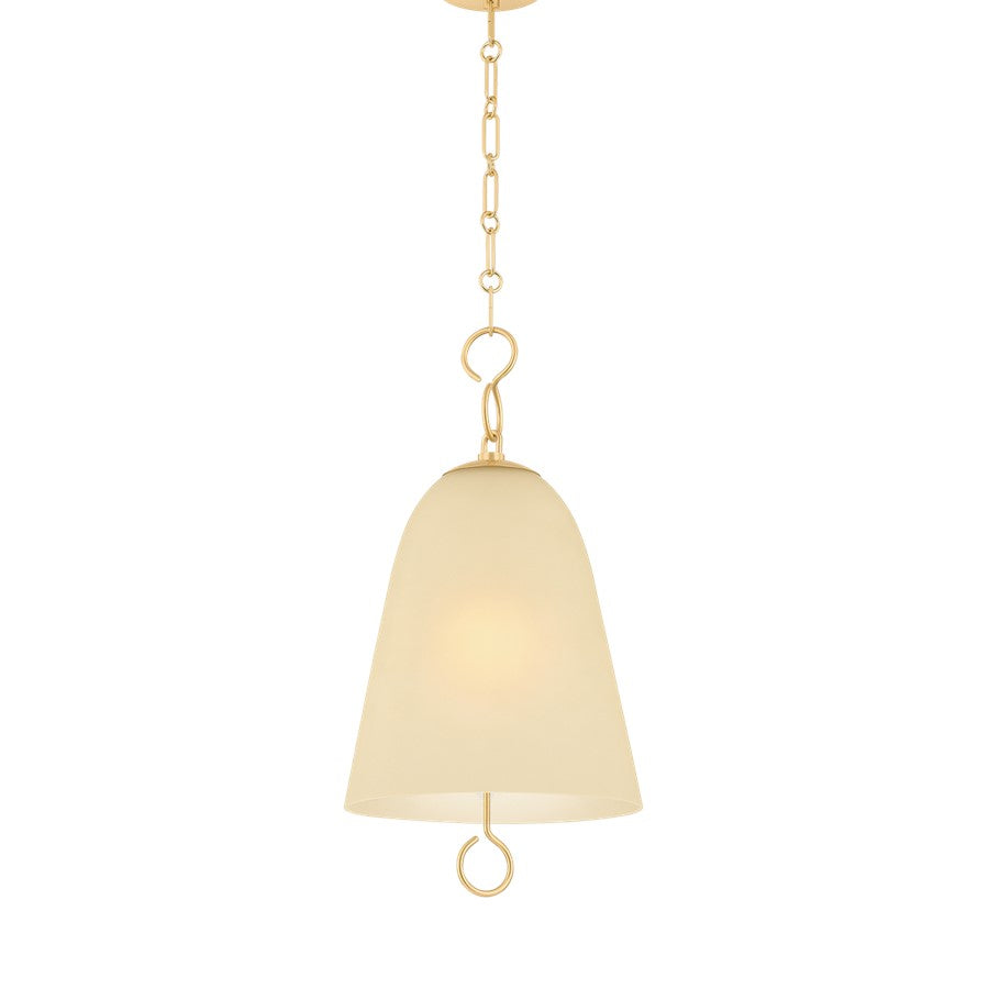 Mitzi Christine 1Lt 11" Pendant, Brass/Champagne Etched In/Out - H1058701S-AGB