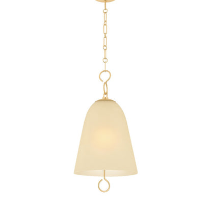 Mitzi Christine 1Lt 11" Pendant, Brass/Champagne Etched In/Out - H1058701S-AGB