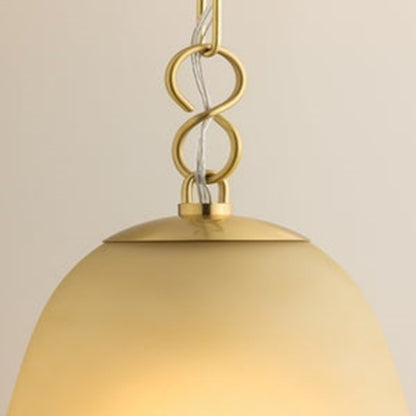 Mitzi Christine 1Lt 11" Pendant, Brass/Champagne Etched In/Out