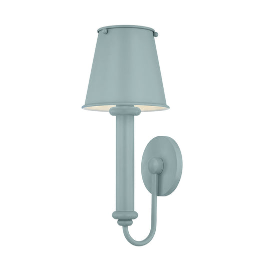 Mitzi Yara 1 Light Wall Sconce, Dusk Blue/Dusty Blue - H1123101-DKB