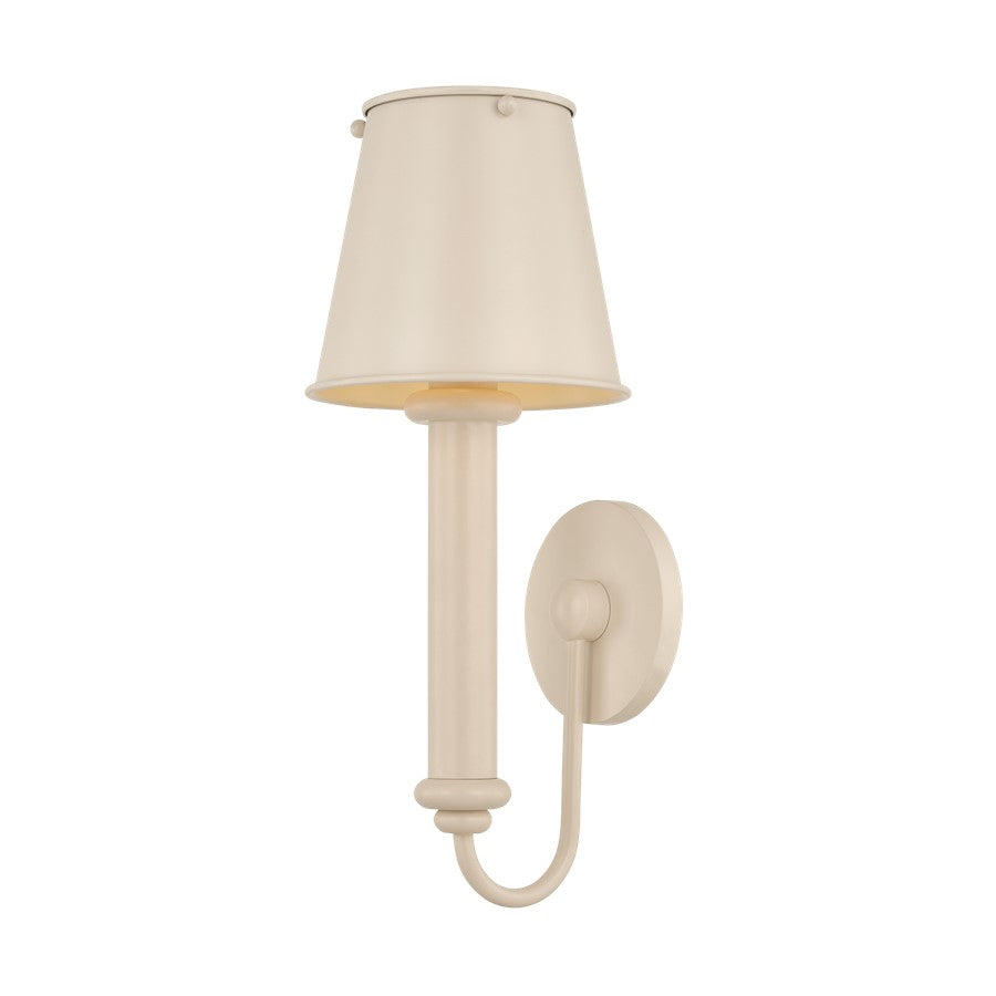Mitzi Yara 1 Light Wall Sconce, Soft Bisque/Soft Bisque - H1123101-SBQ