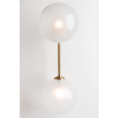 2 Light Wall Sconce