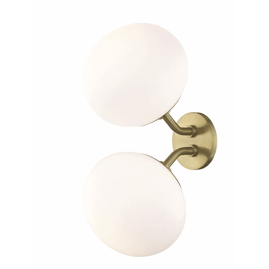2 Light Wall Sconce