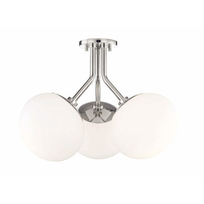 Mitzi Estee 3 Light Semi Flush