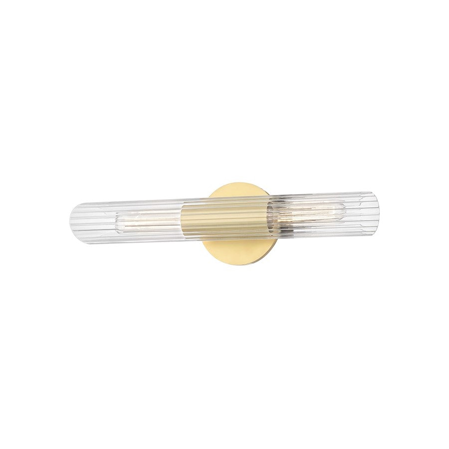 2 Light Large Wall Sconce