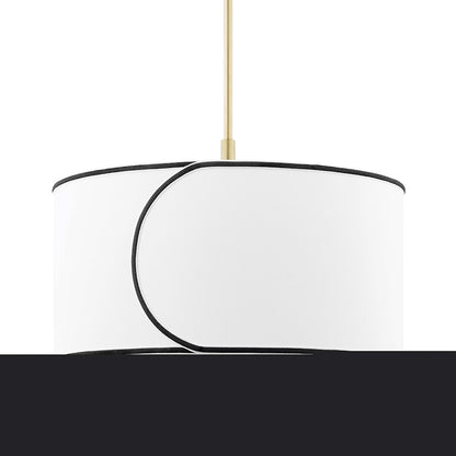 Mitzi Zara 3 Light 24" Pendant, Polished Nickel - H381701L-PN