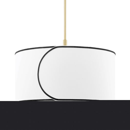 Mitzi Zara 3 Light 24" Pendant, Polished Nickel - H381701L-PN