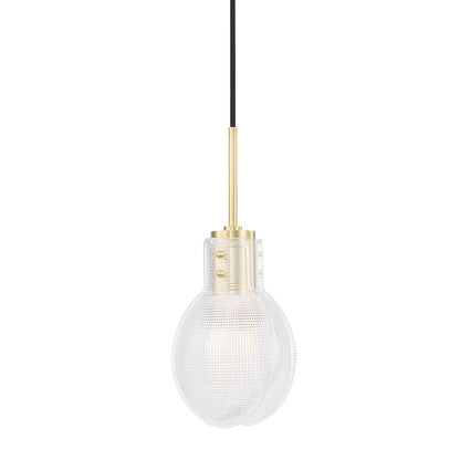 Mitzi Jenna 1 Light Pendant, Polished Nickel - H417701-PN