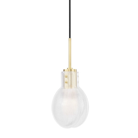 Mitzi Jenna 1 Light Pendant, Polished Nickel - H417701-PN