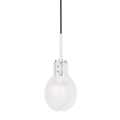 Mitzi Jenna 1 Light Pendant, Polished Nickel - H417701-PN