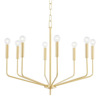 Mitzi Bailey 8 Light Chandelier, Polished Nickel - H516808-PN
