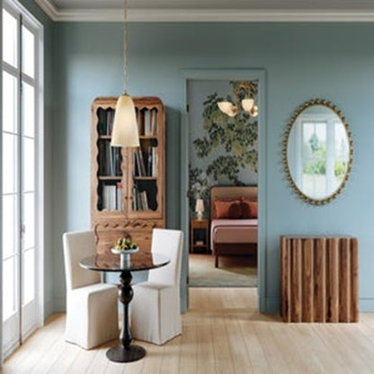 Mitzi Nicole 1Lt Rechargeable Table Lamp, Nickel/White Linen