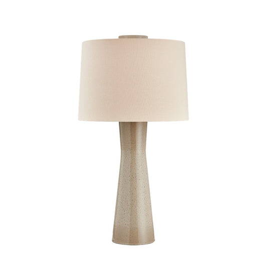 Hudson Valley Havelock 1Lt Table Lamp, Aged Brass/Wheat Linen - L3633-AGB-CRG
