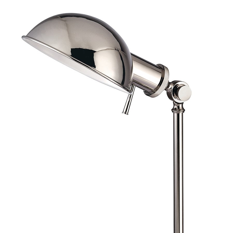 Girard Table Lamp, Polished Nickel