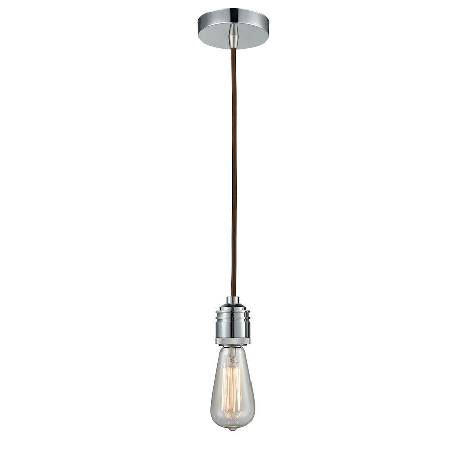 Innovations Winchester Bare Bulb Mini Pendant, PC/Brown