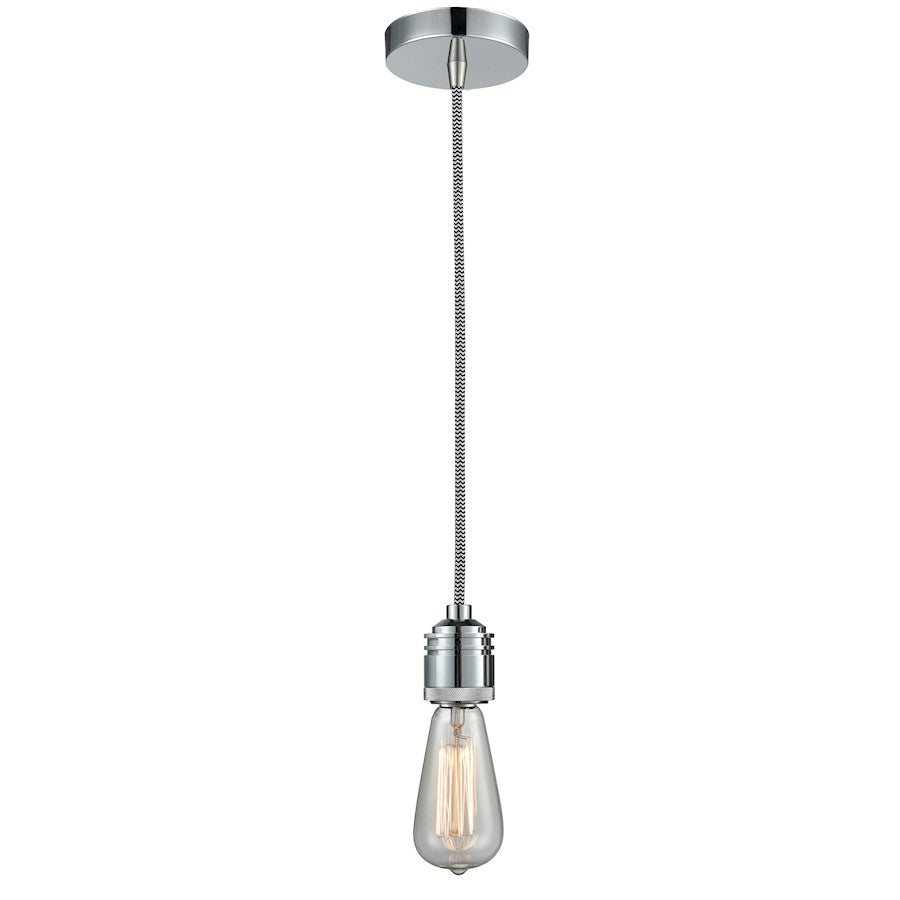Innovations Winchester Bare Bulb Mini Pendant, PC/Zebra