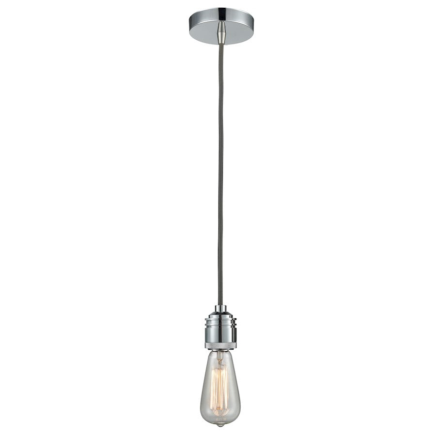 Innovations Winchester Bare Bulb Mini Pendant, PC/Gray