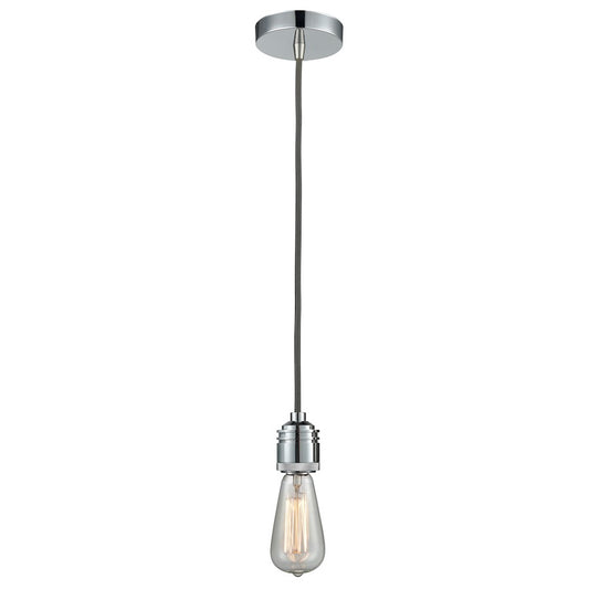 Innovations Winchester Bare Bulb Mini Pendant, PC/Gray