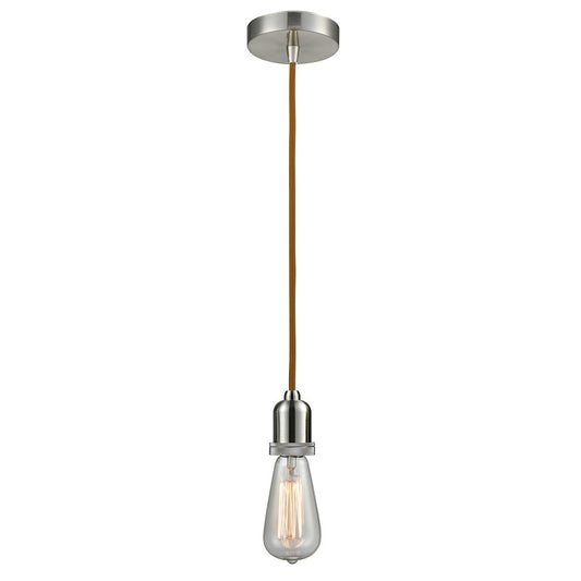 Innovations Whitney Bare Bulb Mini Pendant, SN/Copper