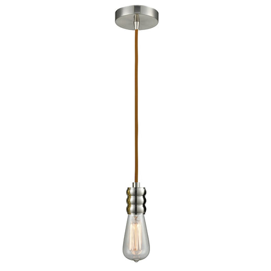 Innovations Gatsby Bare Bulb Mini Pendant, SN/Copper