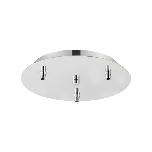 Innovations 113-PC Custom Cord 3 Light Multi Port Canopy, P Chrome