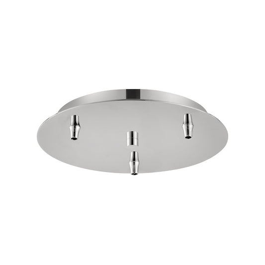 Innovations 113-PN Custom Cord 3 Light Multi Port Canopy, P Nickel